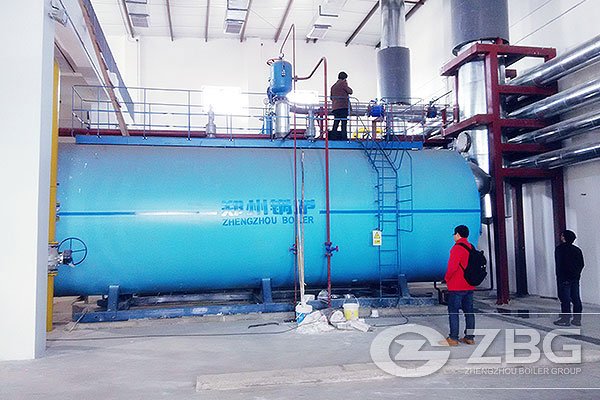 14MW caldera de agua caliente de gas